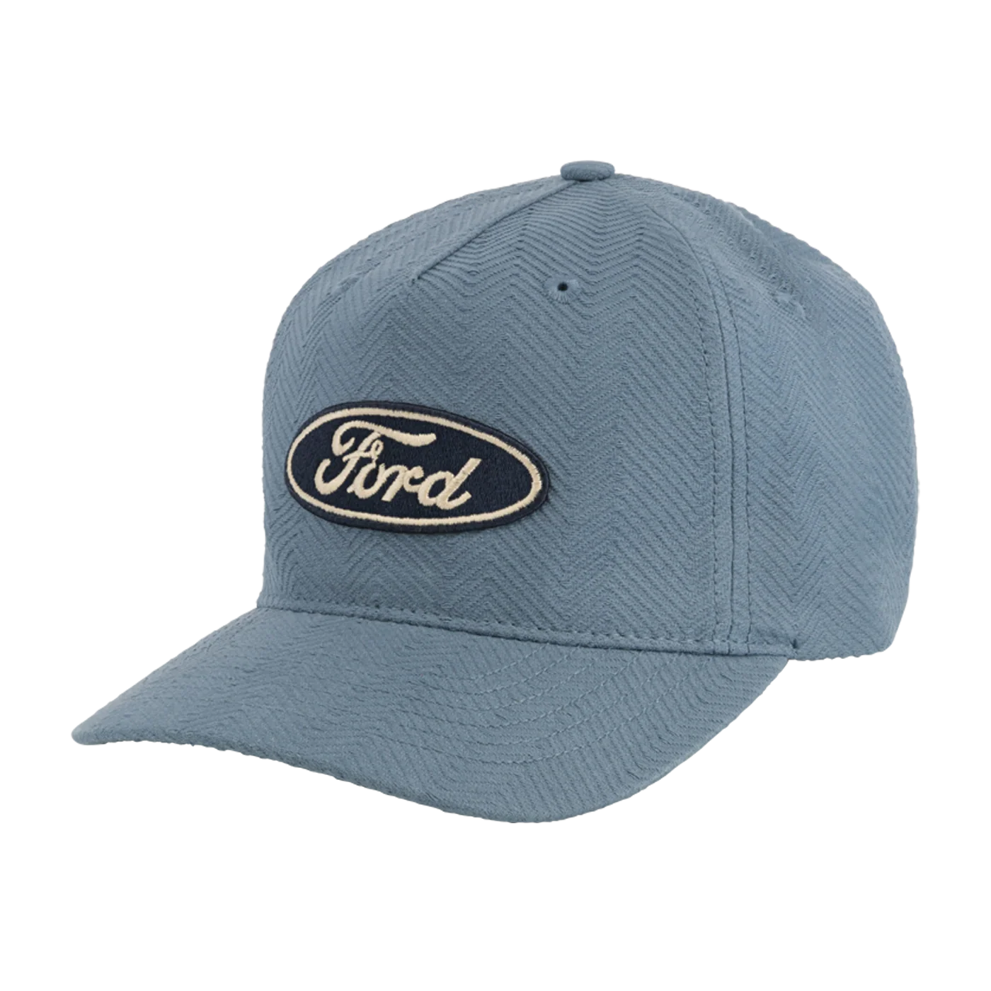 1118-ford-oval-patch-light-blue-chevron-hat-1.webp Ford Oval Patch Light Blue Chevron Hat