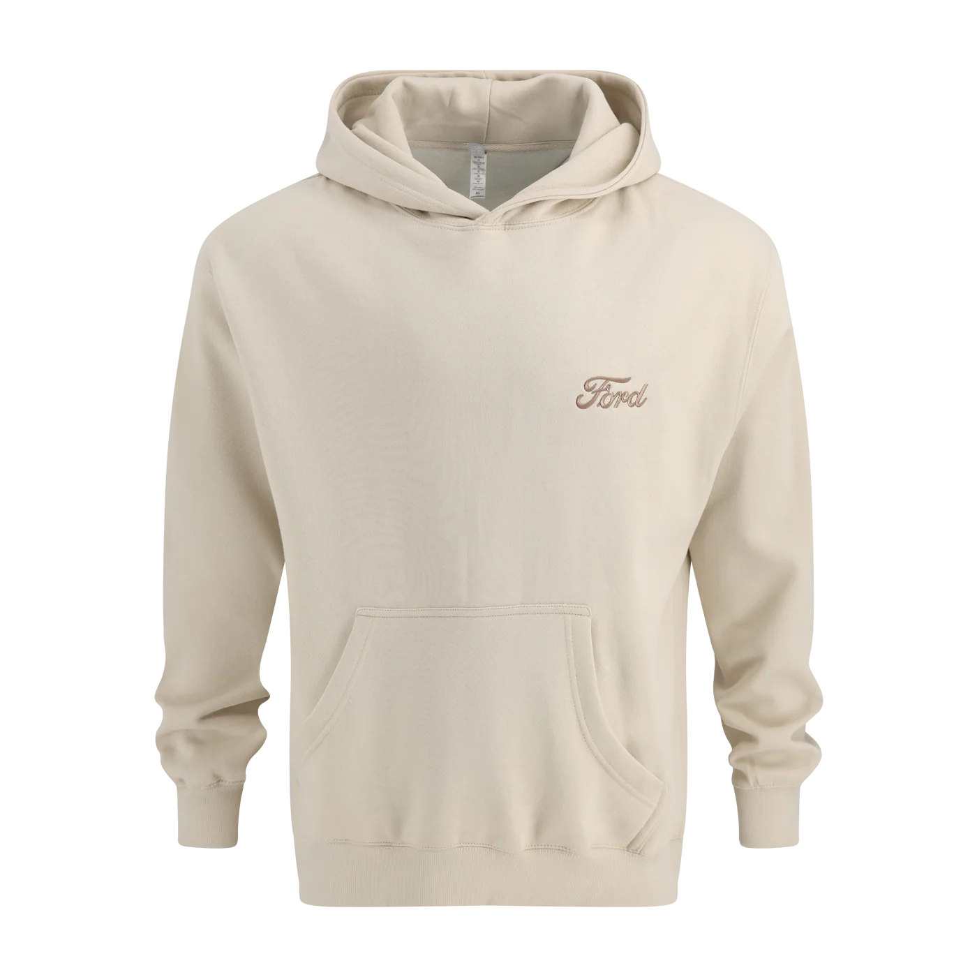 Ford Script Cream Oversized Hoodie