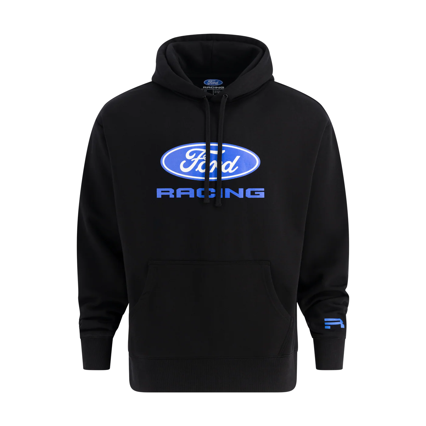 Ford Racing Logo Black Graphic Hoodie