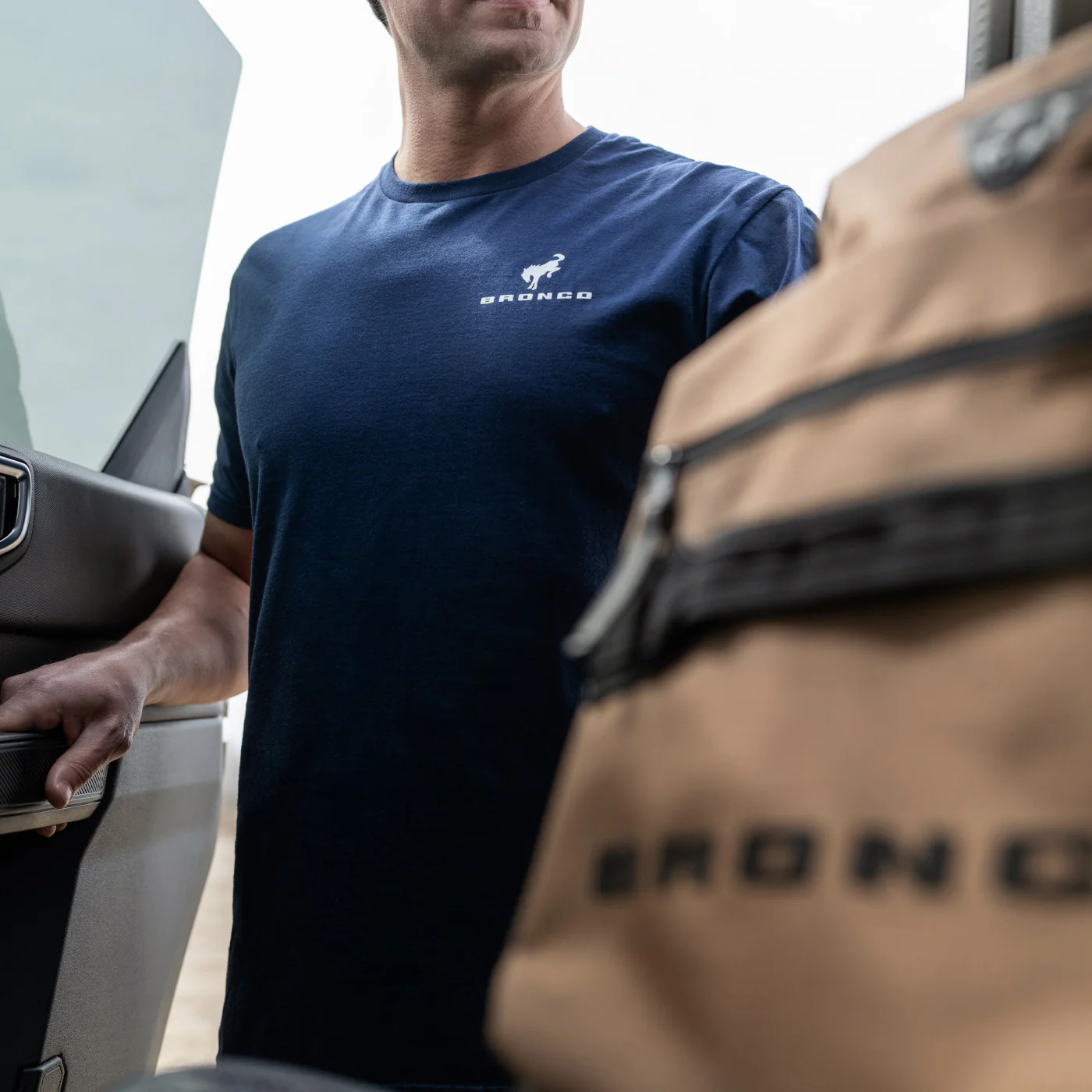 Ford Bronco Mens Since 1966 Navy Blue T-Shirt