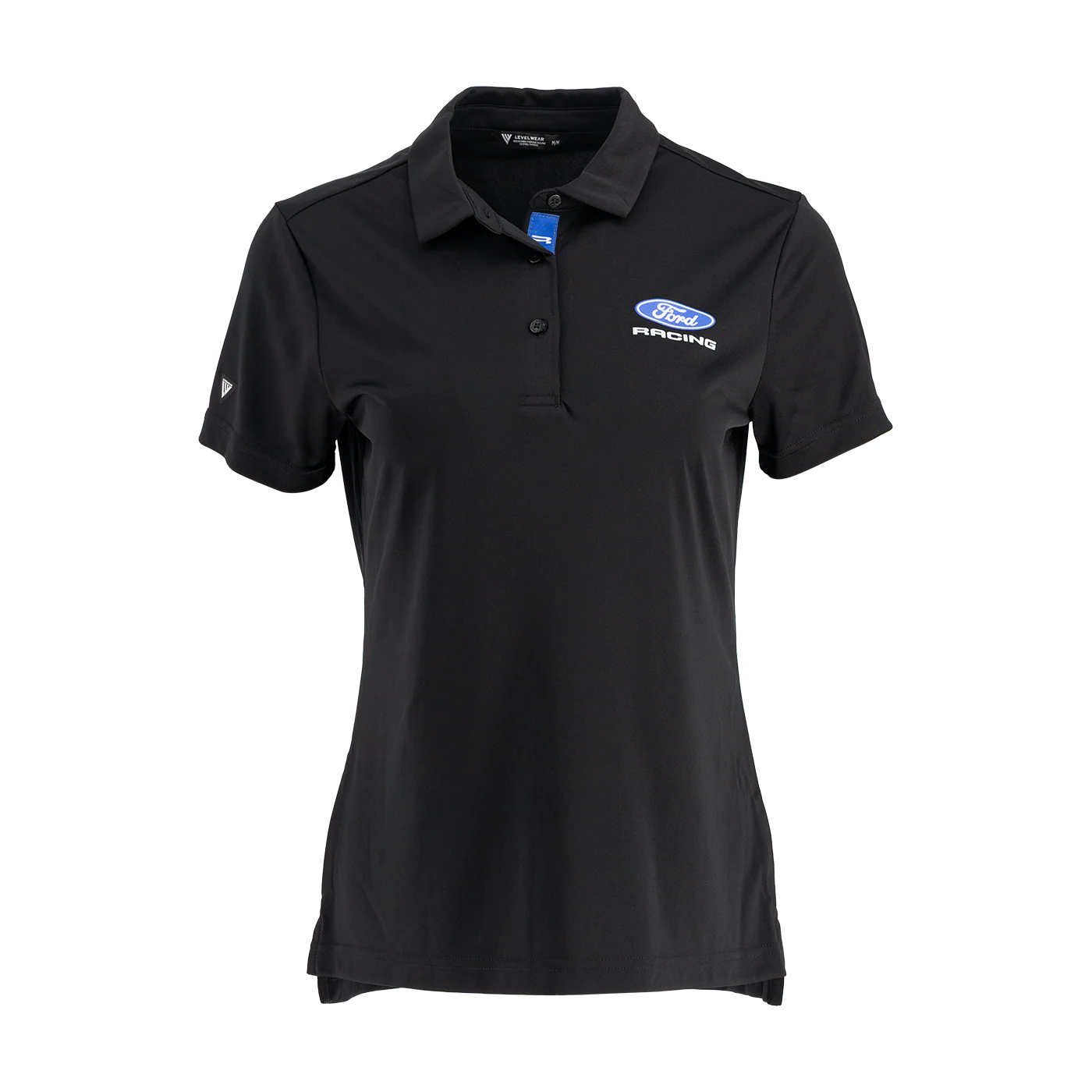 1428-ford-racing-logo-womens-black-polo-shirt-1.webp Ford Racing Logo Womens Black Polo Shirt