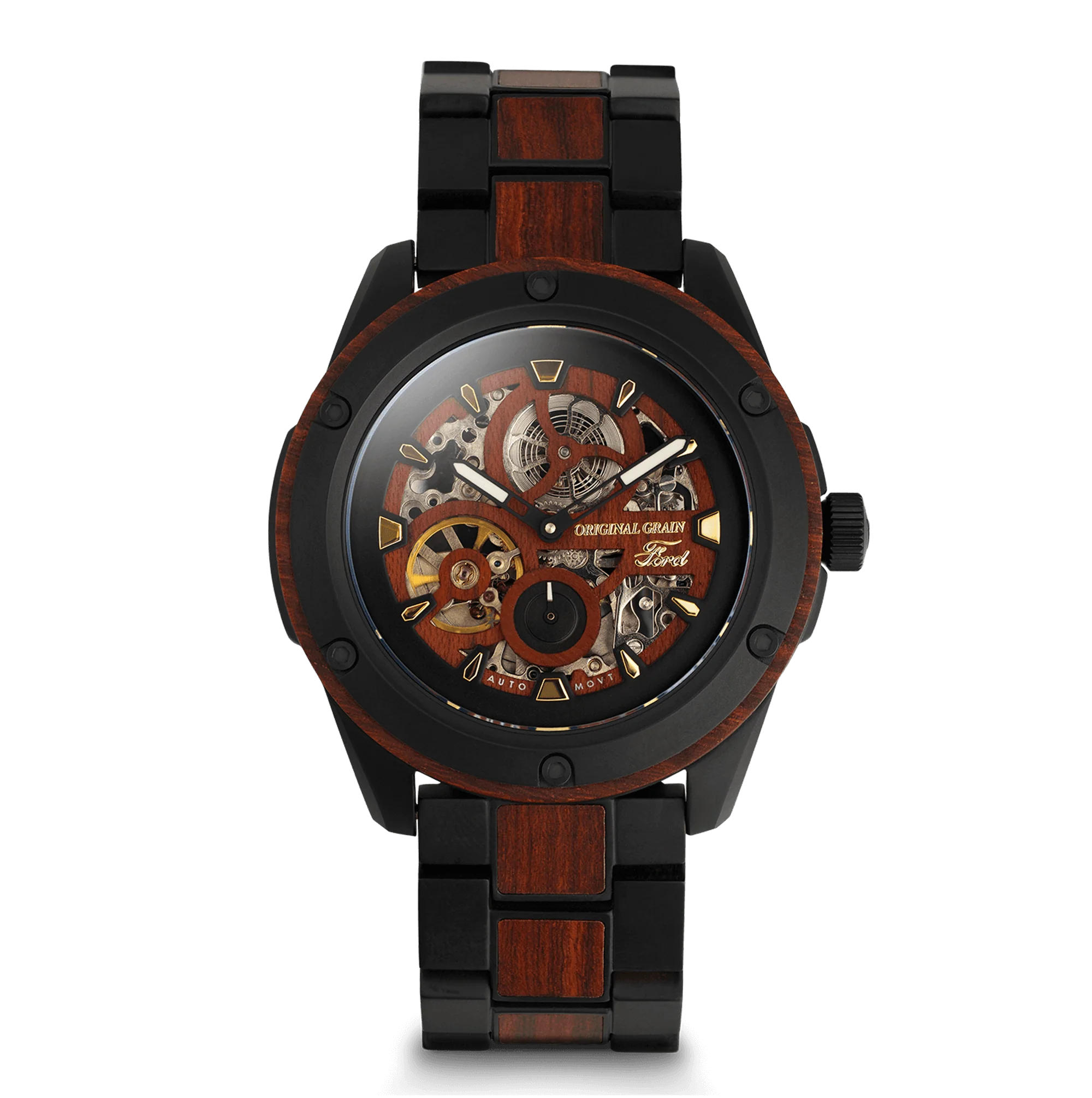 Ford x Original Grain Heritage Rugged Automatic 44mm Watch