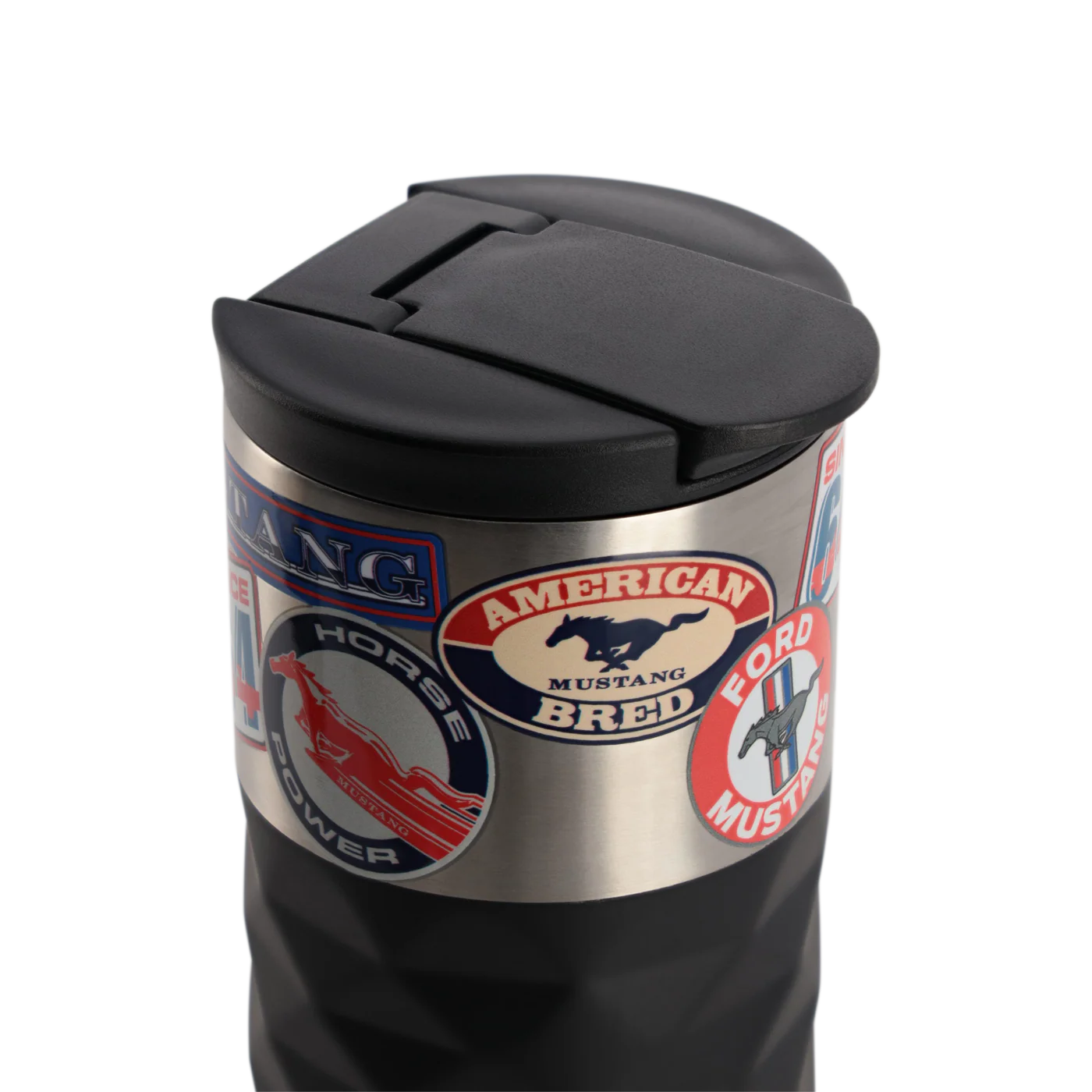 Ford Mustang Vintage Graphic Stainless Steel Tumbler