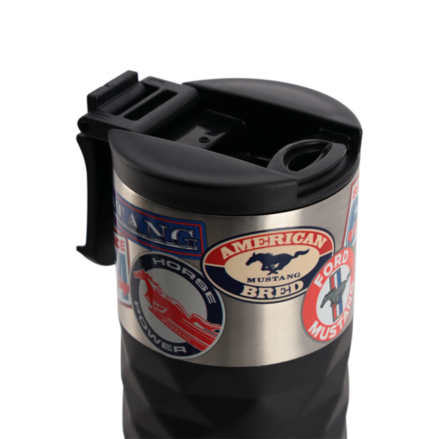 Ford Mustang Vintage Graphic Stainless Steel Tumbler