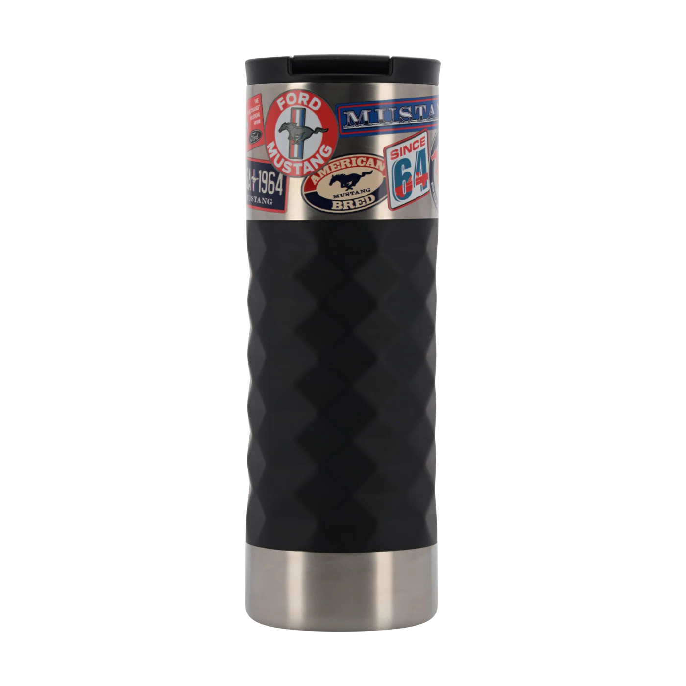 Ford Mustang Vintage Graphic Stainless Steel Tumbler