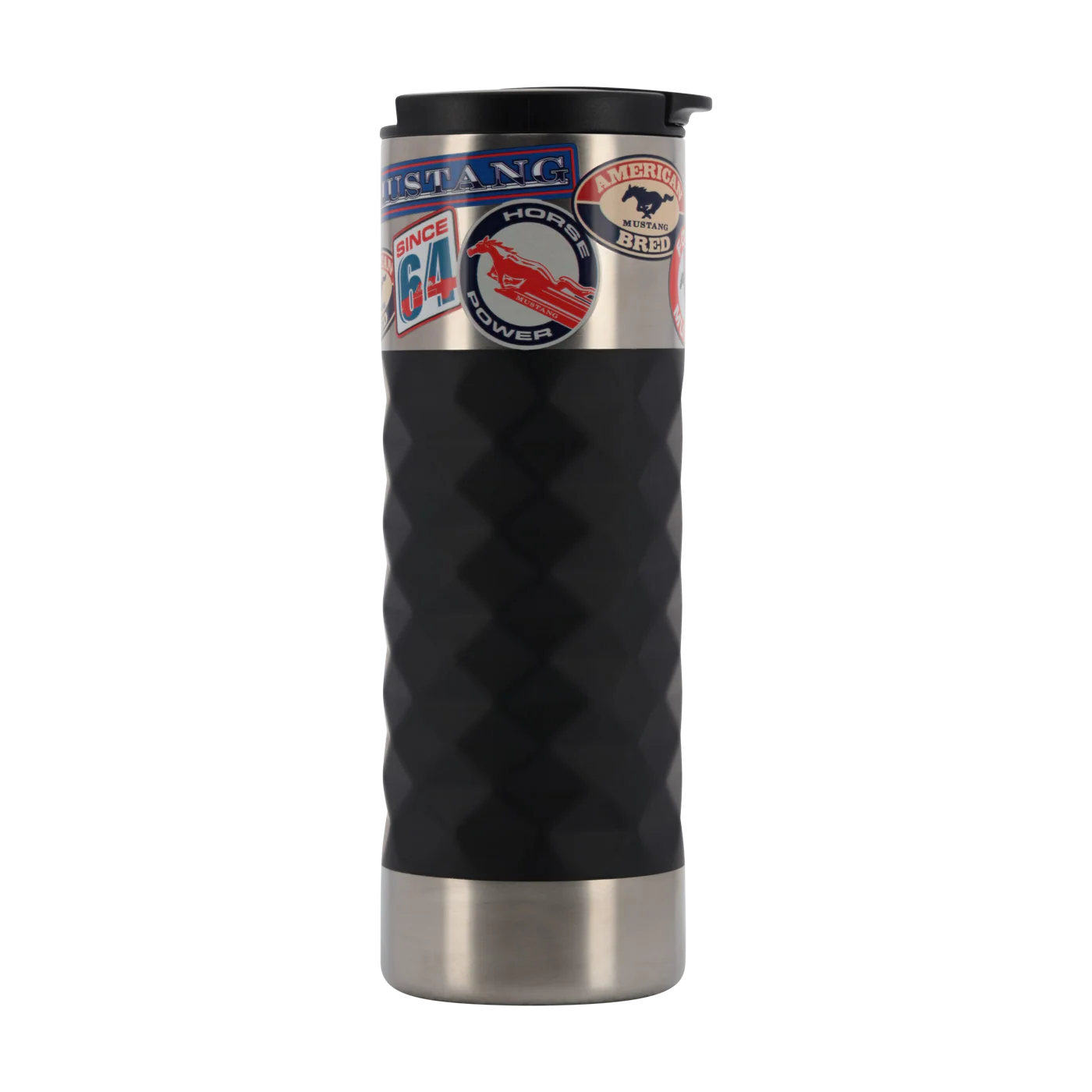 Ford Mustang Vintage Graphic Stainless Steel Tumbler
