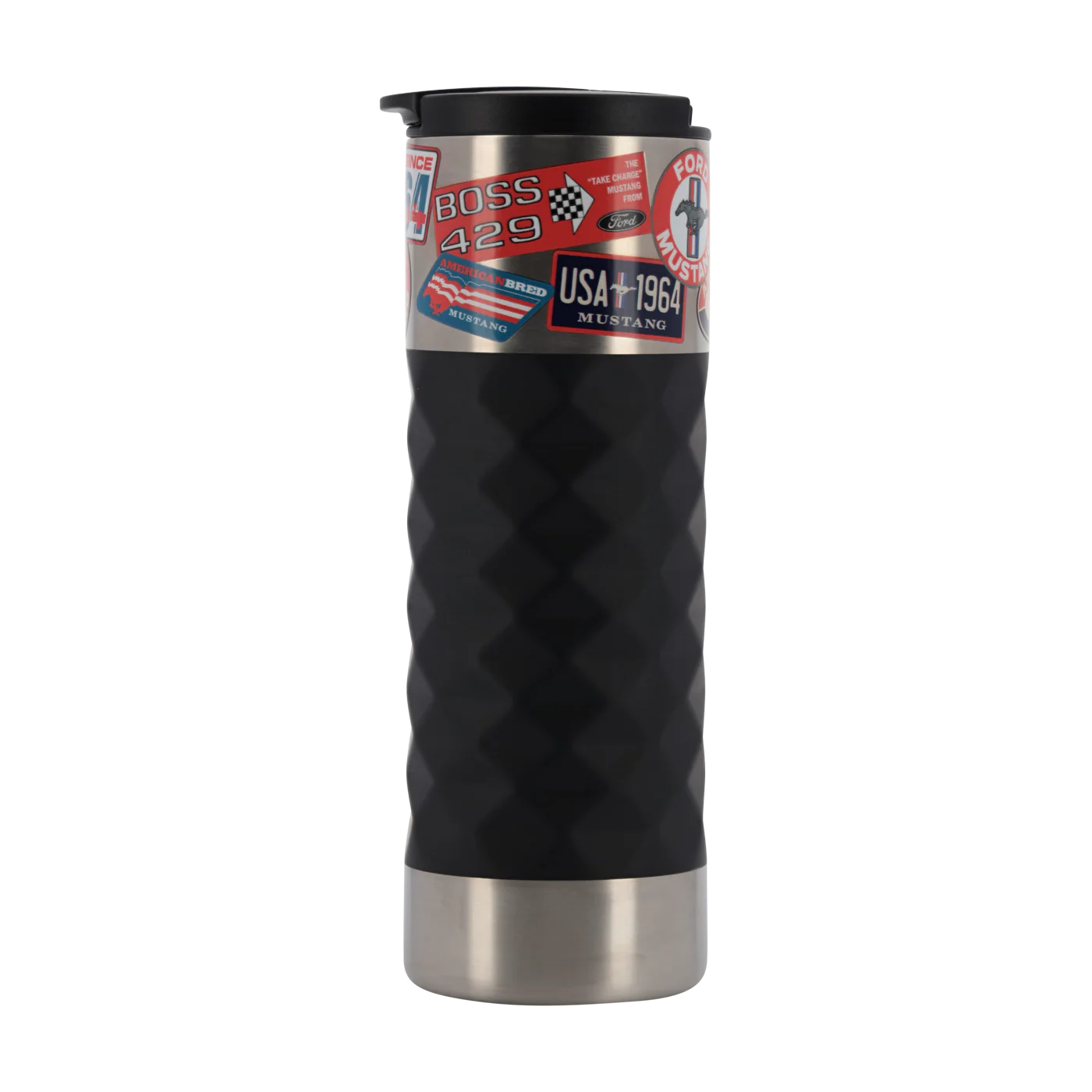 Ford Mustang Vintage Graphic Stainless Steel Tumbler