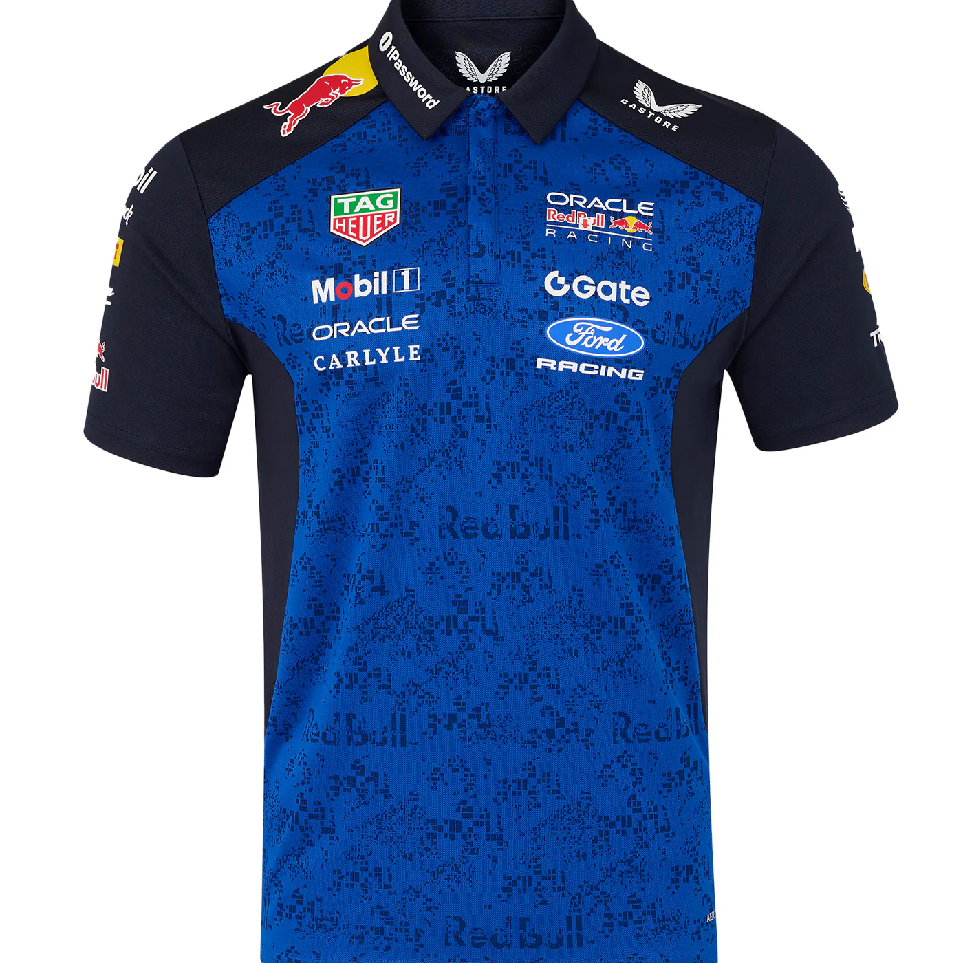 Oracle Red Bull Racing Team Replica Mens Polo Shirt