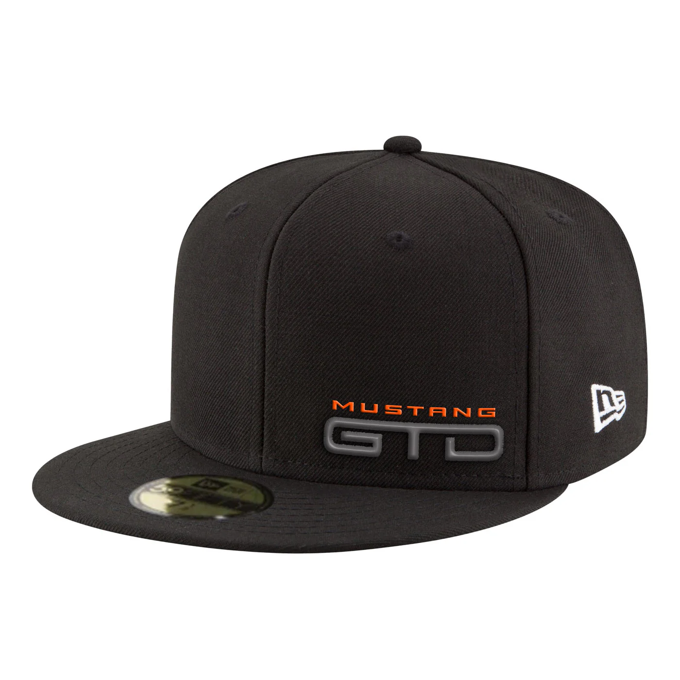 Ford Mustang GTD New Era Black Flat Bill Hat