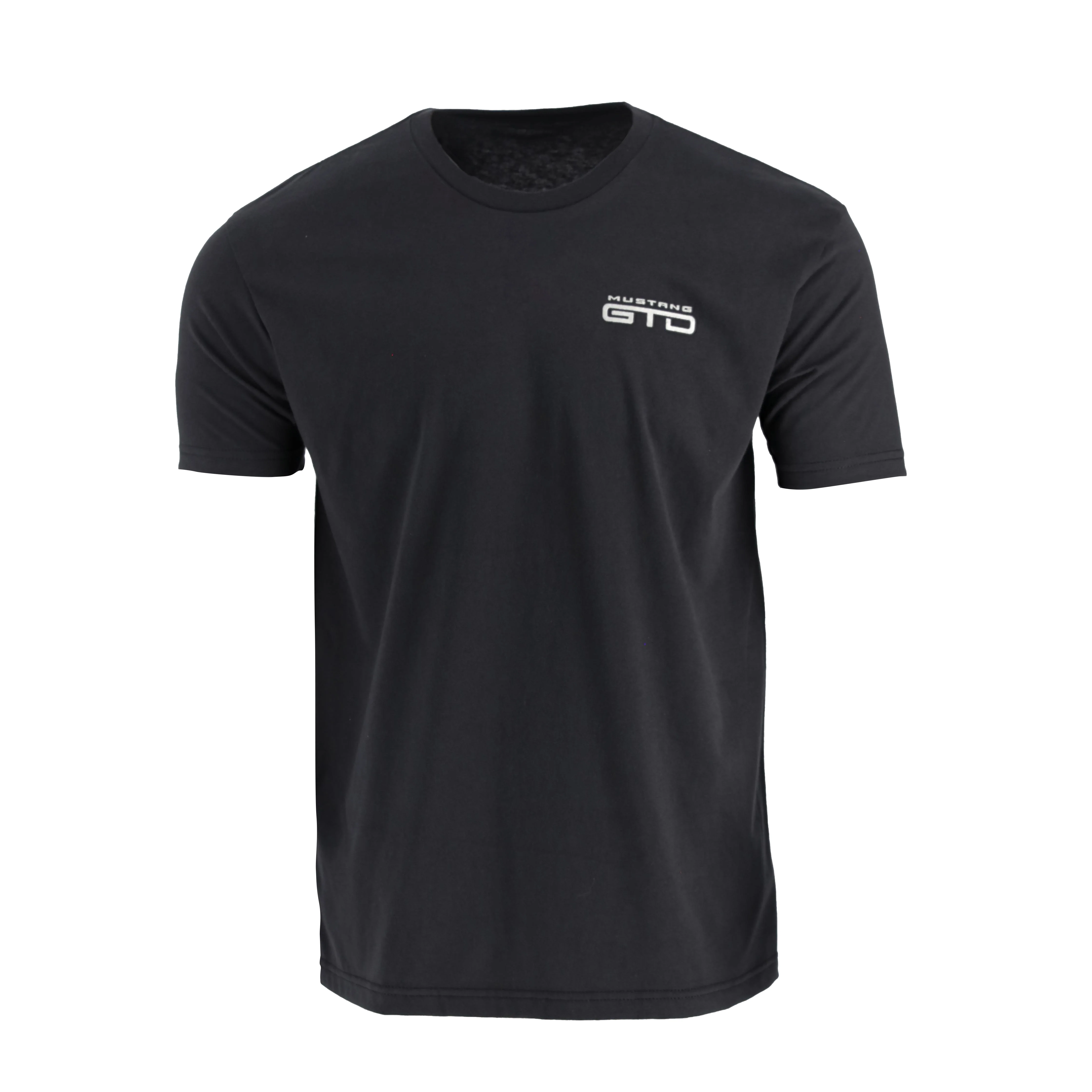 Ford Mustang GTD Mens Black Short Sleeve T-Shirt
