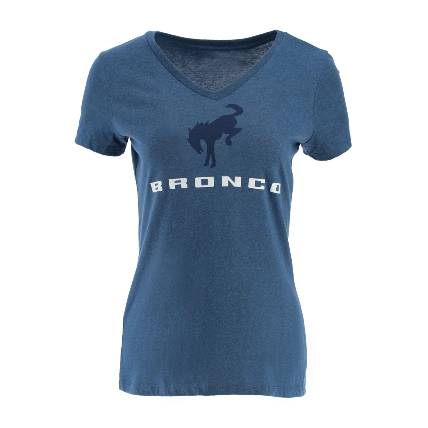 Ford Bronco Womens Stacked Logo T-Shirt