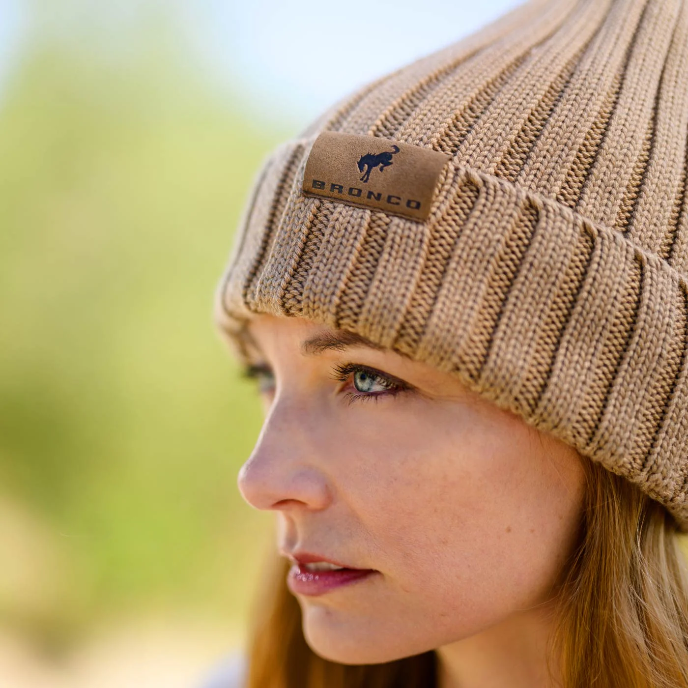 584-ford-bronco-khaki-chunky-merino-wool-knit-hat-3.webp Ford Bronco Khaki Chunky Merino Wool Knit Hat