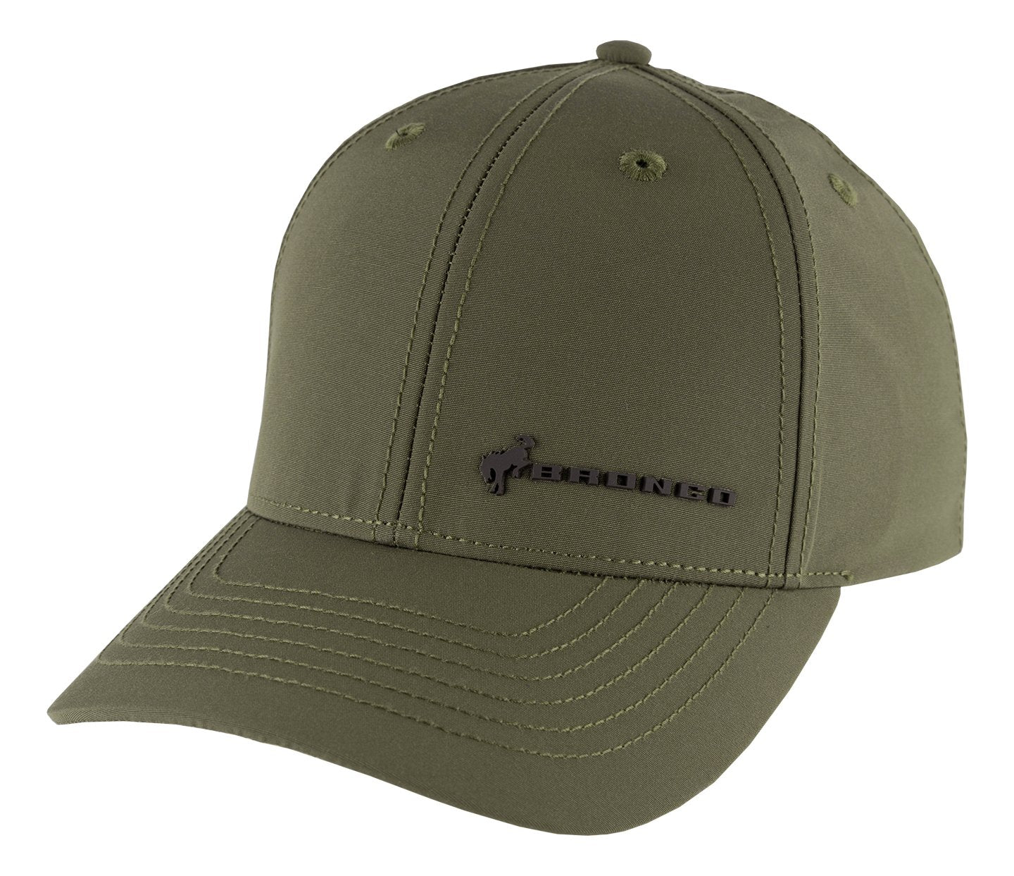 606-ford-bronco-green-silicone-logo-stretch-fit-hat-1.jpg Ford Bronco Green Silicone Logo Stretch Fit Hat