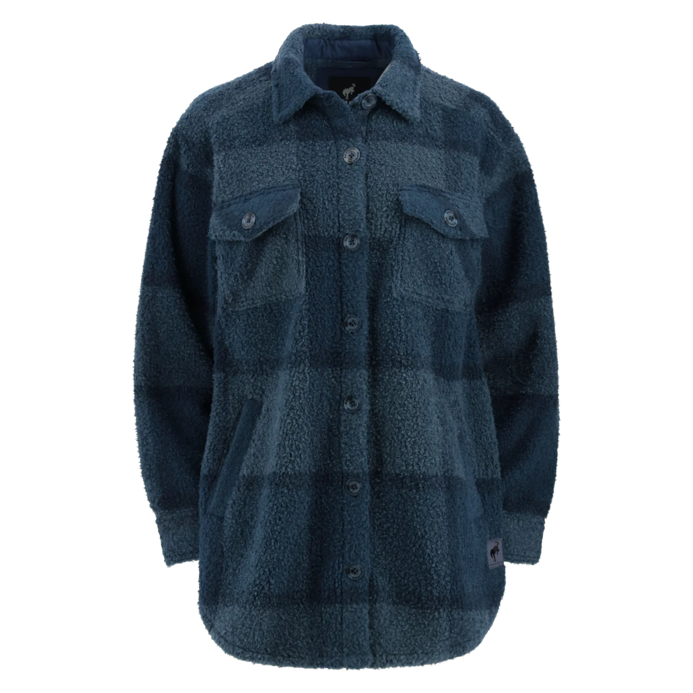 635-ford-bronco-womens-plaid-button-up-shirt-jacket-1.webp Ford Bronco Womens Plaid Button Up Shirt Jacket