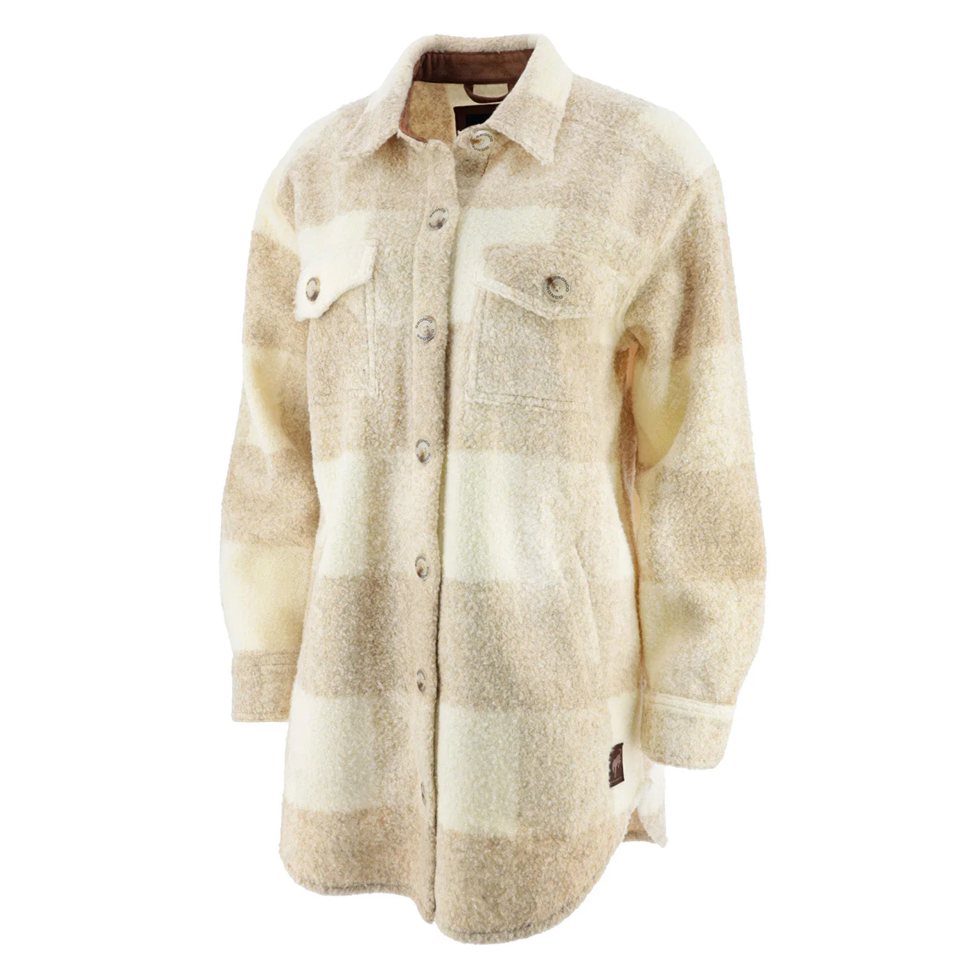635-ford-bronco-womens-plaid-button-up-shirt-jacket-3.webp Ford Bronco Womens Plaid Button Up Shirt Jacket
