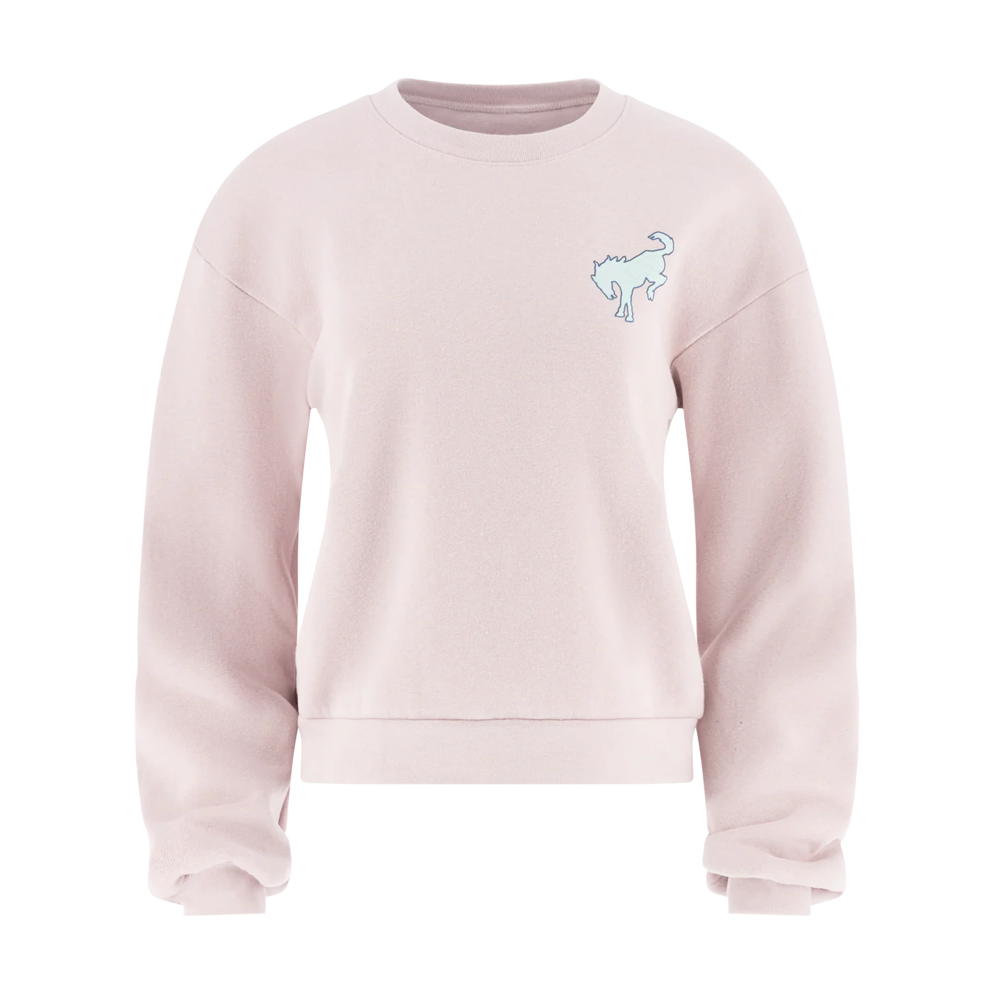 65-ford-bronco-built-wild-womens-light-pink-crewneck-sweatshirt-1.webp Ford Bronco Built Wild Womens Light Pink Crewneck Sweatshirt