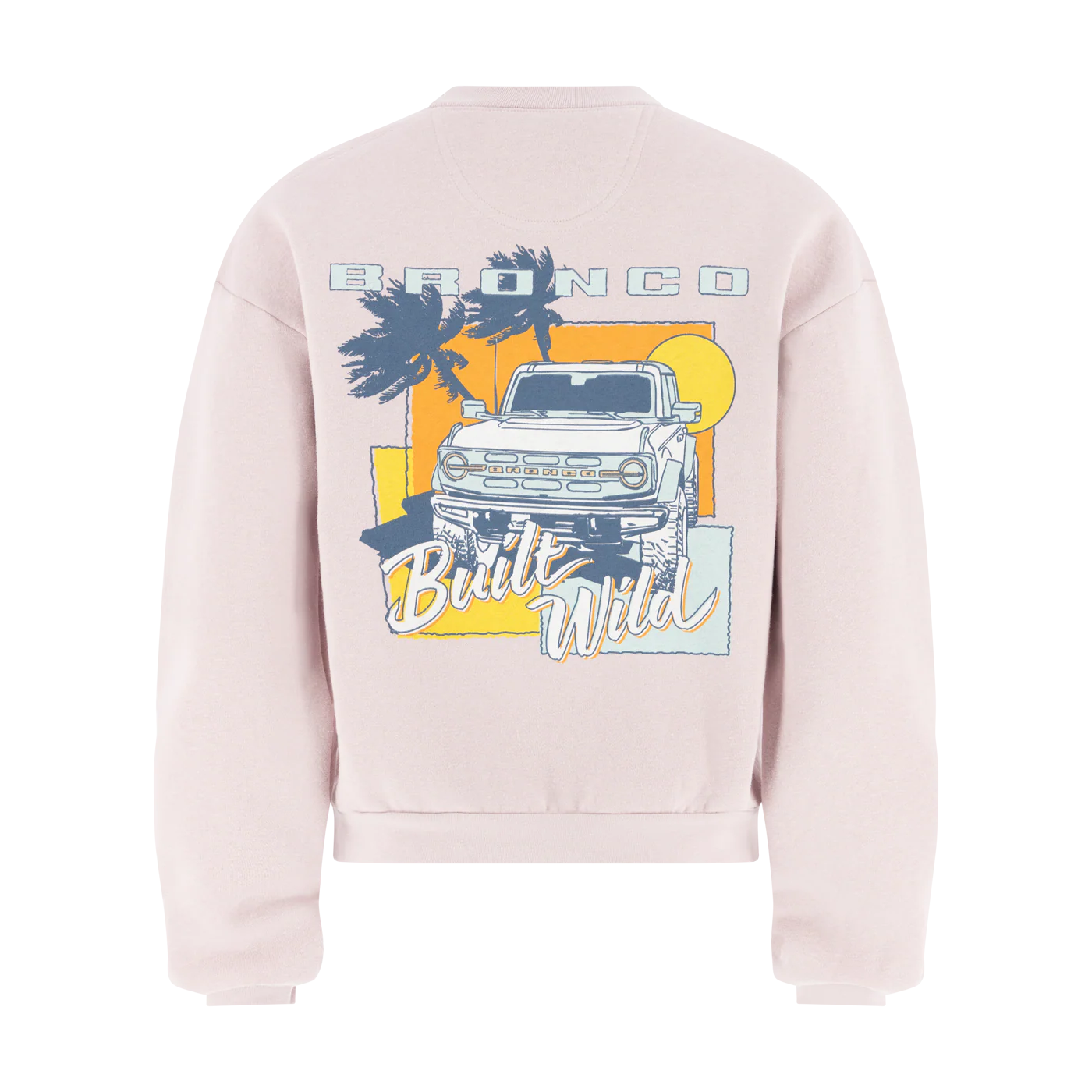 65-ford-bronco-built-wild-womens-light-pink-crewneck-sweatshirt-5.webp Ford Bronco Built Wild Womens Light Pink Crewneck Sweatshirt