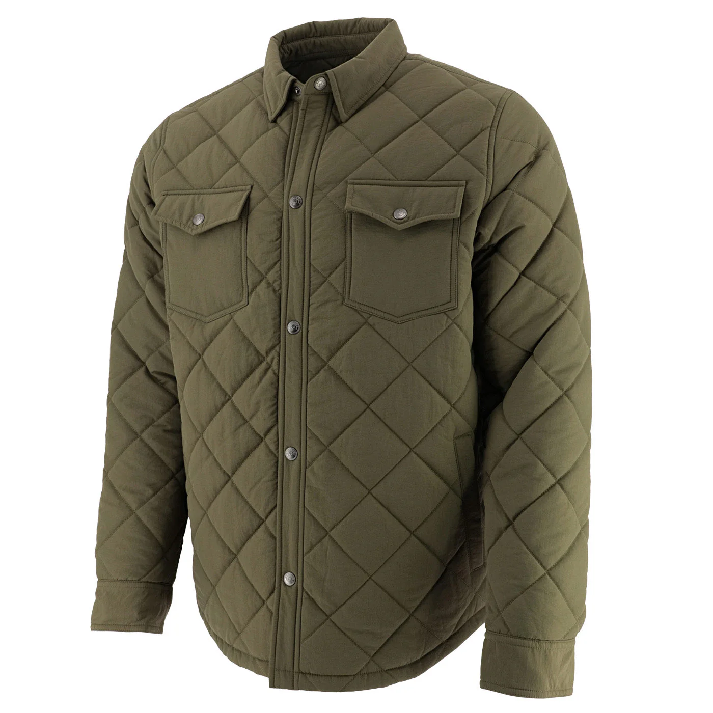 654-ford-bronco-mens-army-green-quilted-insulated-jacket-1.webp Ford Bronco Mens Army Green Quilted Insulated Jacket