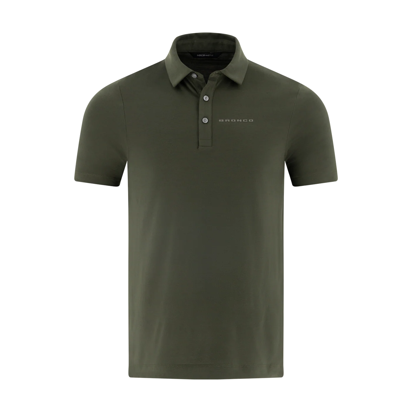 72-ford-bronco-mens-dark-green-polo-shirt-1.webp Ford Bronco Mens Dark Green Polo Shirt