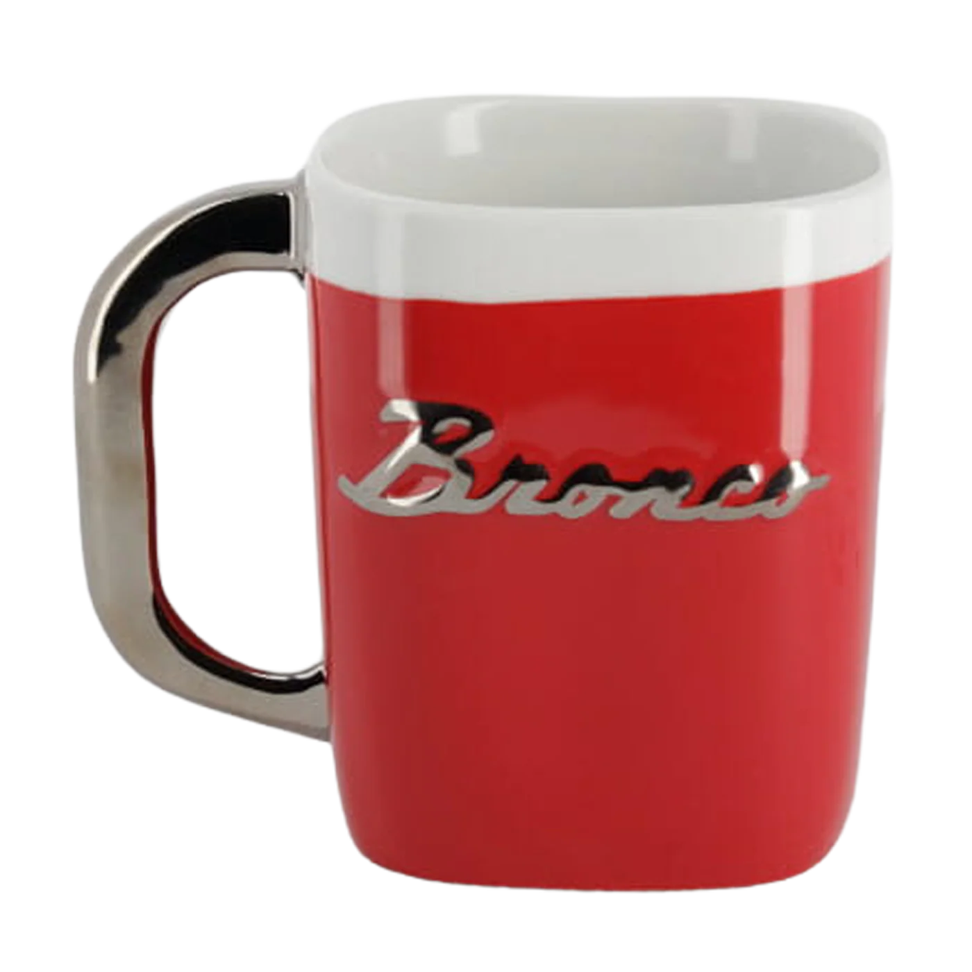 Ford Bronco Vintage 14oz Red Ceramic Mug