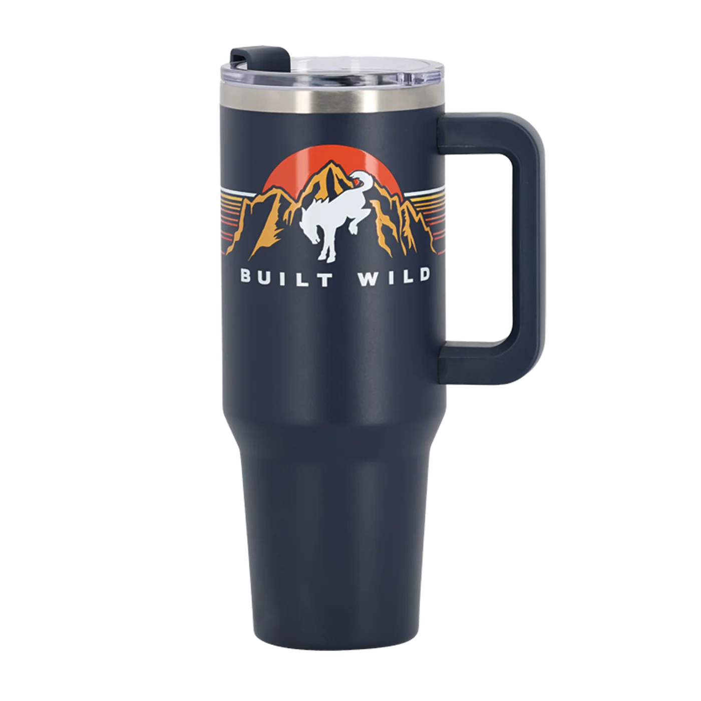 Ford Bronco Built Wild 40oz Stainless Steel Tumbler with Handle