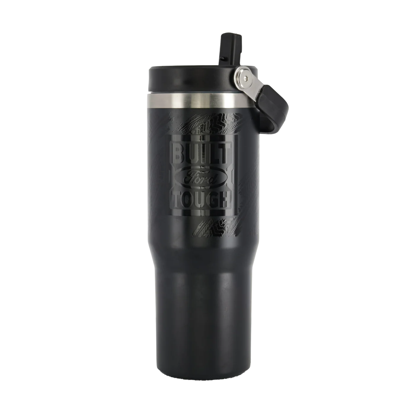 Built Ford Tough 30oz Tire Tread Stainless Steel Tumbler