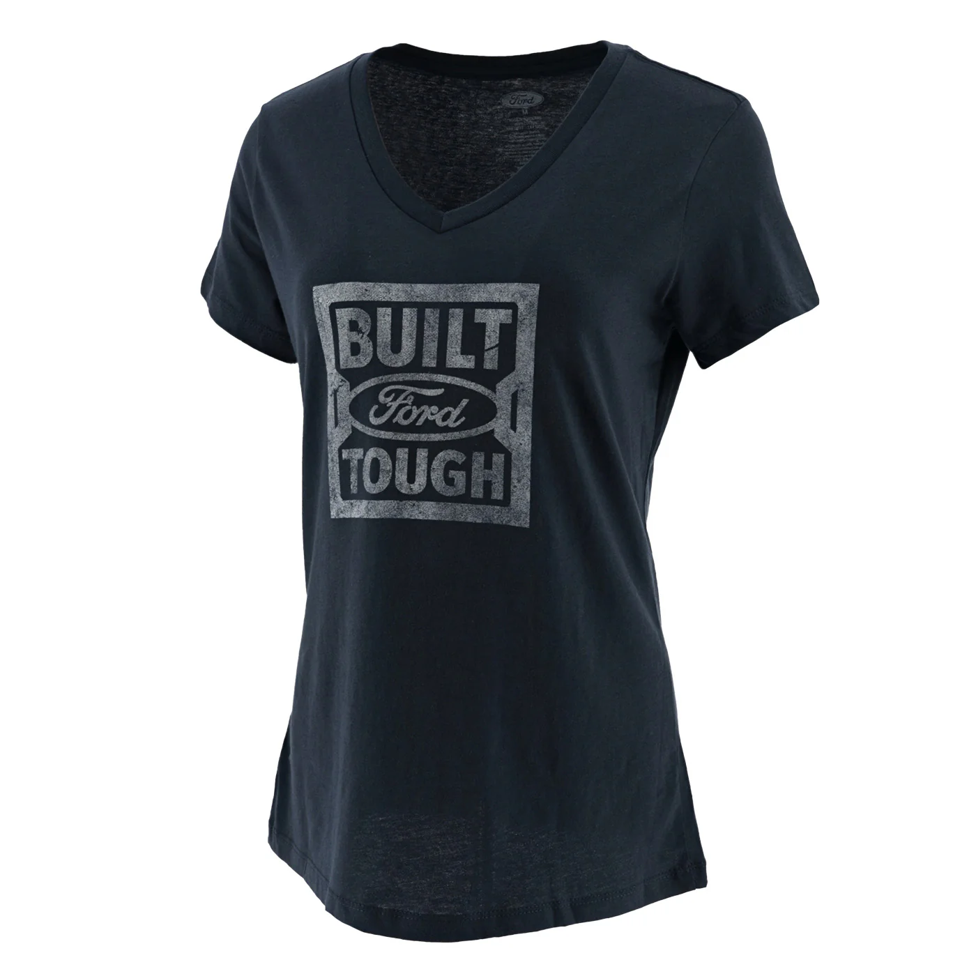 Built Ford Tough Womens V Neck T-Shirt