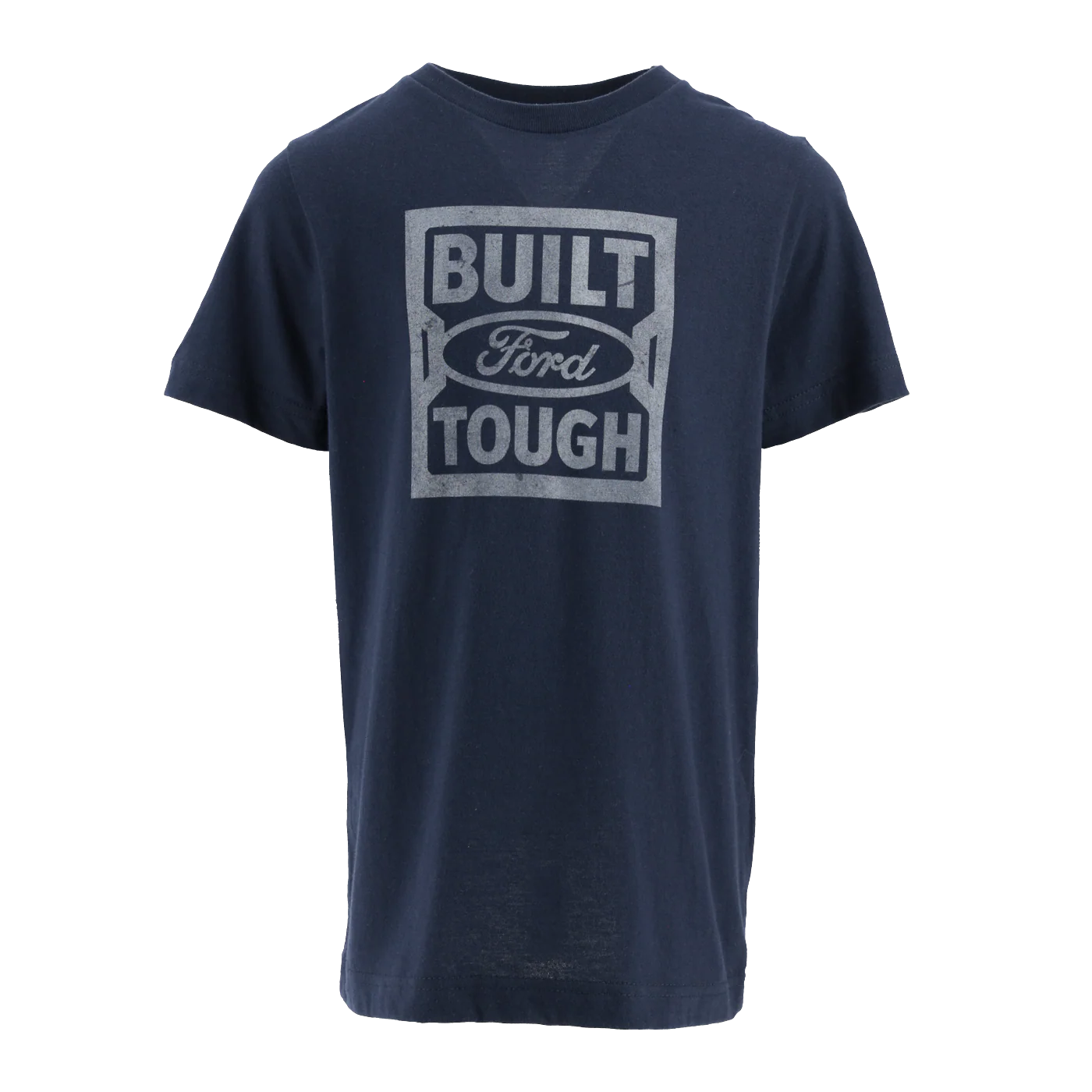 Built Ford Tough Navy Blue Youth Short Sleeve T-Shirt